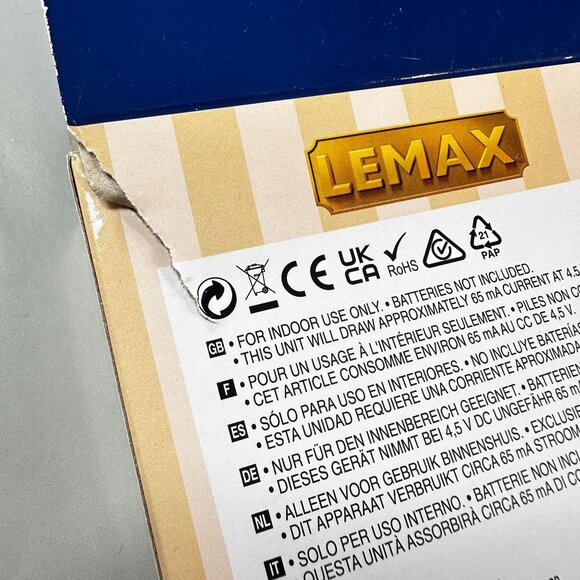 Lemax Village Lights Battery 20 Super Bright Multi Color Flashing Light String - Picture 11 of 14